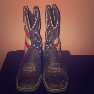 American flag boots